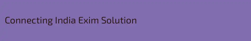 Connecting India Exim Solution